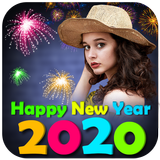2020 New Year photo frame, Greetings & Gifs Zeichen