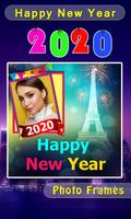 2020 New Year photo frame, Greetings & Gifs capture d'écran 3