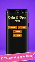 Free Coin and Spin Daily Link Affiche