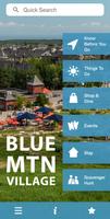 Blue Mountain Village Plakat