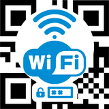 WiFi QrCode Escáner contraseña icono