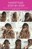 Hair Style app Step-by-Step imagem de tela 1