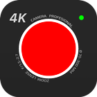 4K Camera - Кинопроизводитель Pro Camera Recorder иконка