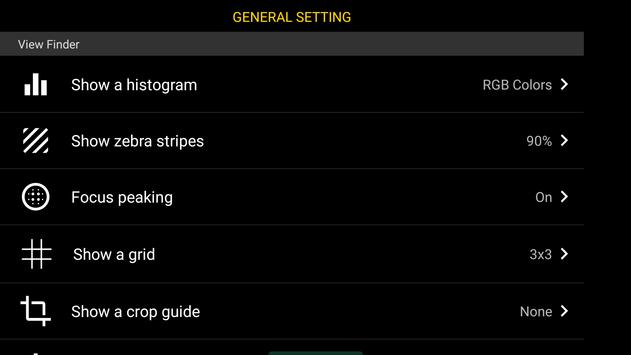4K Camera - Filmmaker Pro Camera Movie Recorder 截图 3
