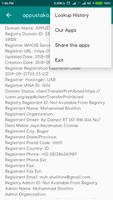 WhoIs Lookup capture d'écran 1