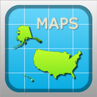 USA Pocket Maps Pro 圖標