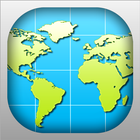 World Map Pro آئیکن