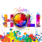 Happy Holi Wallpaper APP Color icône