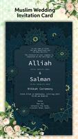 Muslim Wedding Card Maker 2024 Affiche