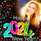 New Year Photo Frame 2024-icoon