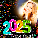 New Year Photo Frame 2025 icon