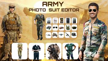 Army Photo Suit Editor Affiche