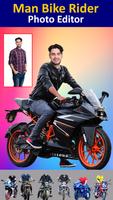 Man Bike Rider Photo Editor screenshot 1
