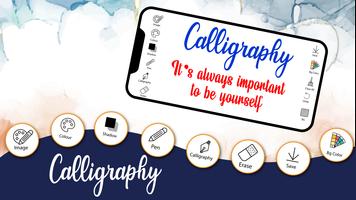 Calligraphy Font App penulis hantaran