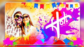 Happy Holi Photo Frame 2025 Screenshot 2