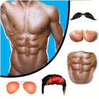 Man Abs Editor: Men Six pack,  آئیکن