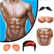 Man Abs Editor: Men Six pack, 