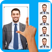 Passport photo maker app icono