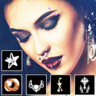 Piercing Photo Make up App : B icon