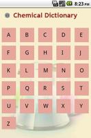 Chemical Dictionary captura de pantalla 1