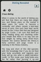 Dieting Revealed تصوير الشاشة 2