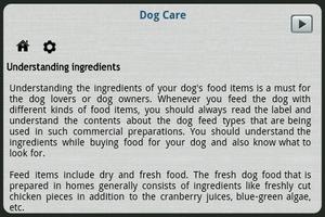 Dog Care capture d'écran 3