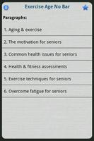 Exercise Age No Bar screenshot 1