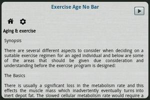 Exercise Age No Bar screenshot 3