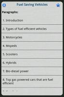 Fuel Saving Vehicles Screenshot 1