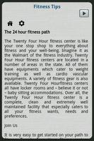 Fitness Tips 截图 2