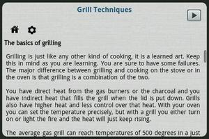 Grill Techniques screenshot 3