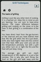 Grill Techniques screenshot 2