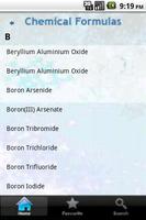 Chemical Formulas capture d'écran 2