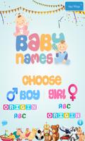 English Baby Names الملصق