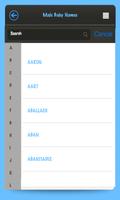 English Baby Names تصوير الشاشة 1