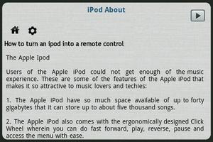 iPod About screenshot 3
