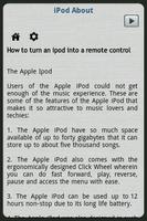 iPod About screenshot 2