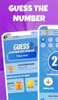 Guess the number - Be smart poster