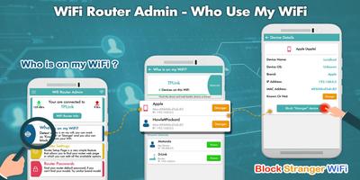 WiFi Router Admin Poster