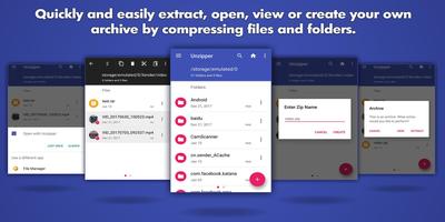 Easy Zip Unzip File Manager-poster