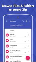 Easy Zip Unzip File Manager capture d'écran 1