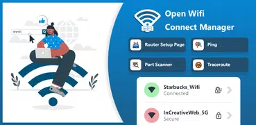 Find WiFi Connect to Internet