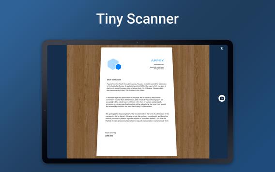 Tiny Scanner 海报