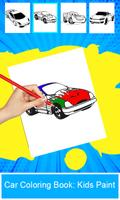 Car Coloring Book Kids Paint Screenshot 1