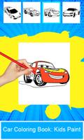 Car Coloring Book Kids Paint capture d'écran 2