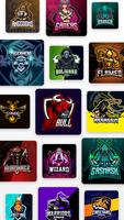 Esports crea logos para juegos Poster