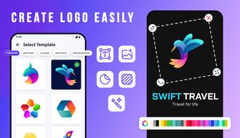 Logo Maker: Logo Creator الملصق