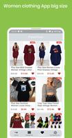 Plus size clothing, Shopping online plus size app capture d'écran 1