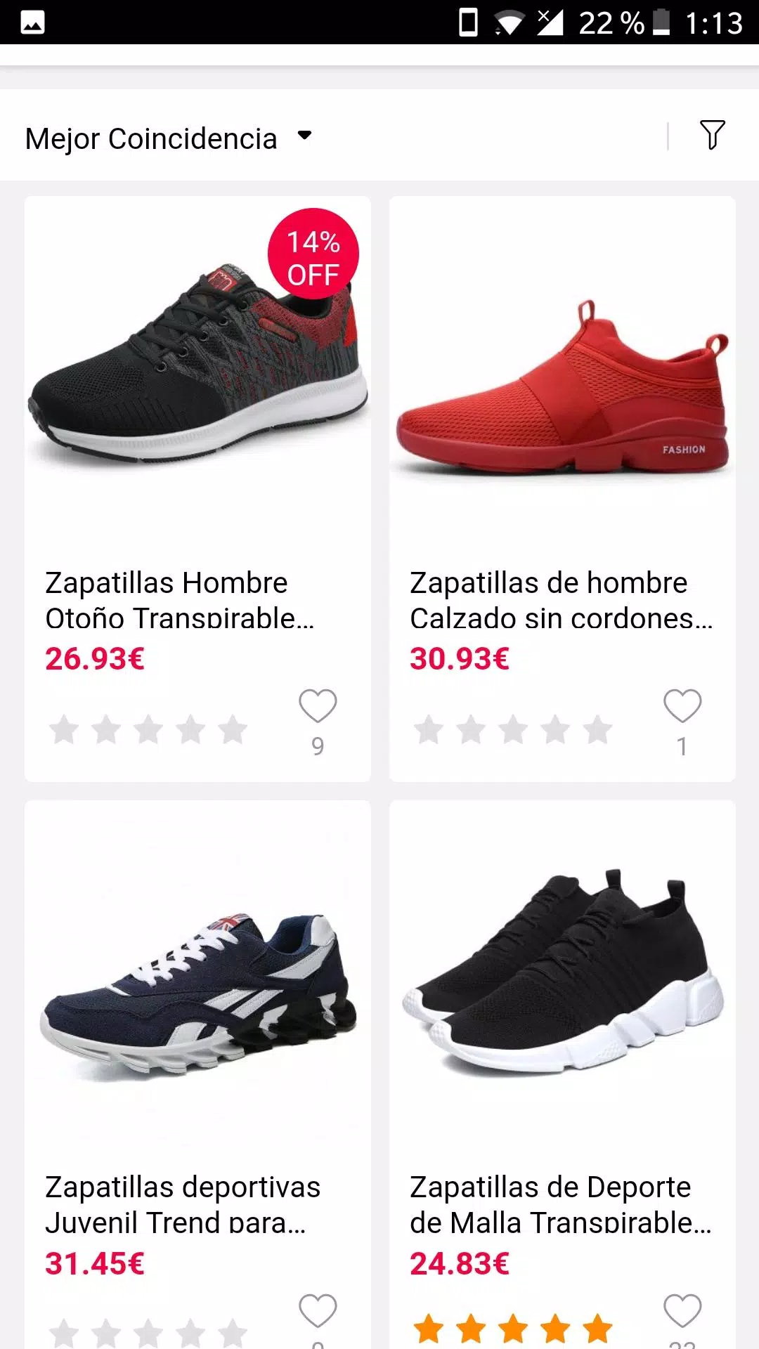 Descarga de APK de Zapatos baratos tienda online hombre y mujer para Android