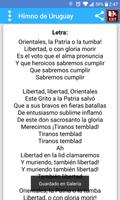 Himno de Uruguay screenshot 1